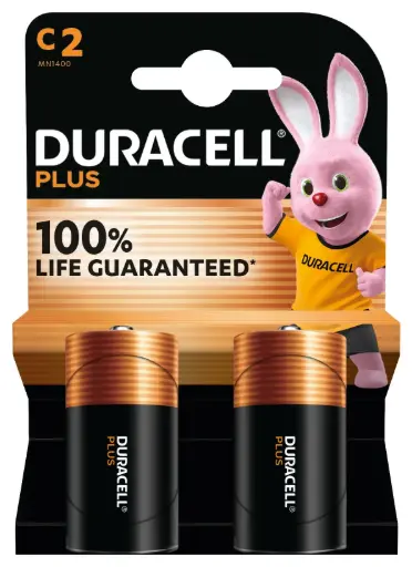 [DML1400] Duracell ML Plus MN1400 C LR14 1,5V Blister 2