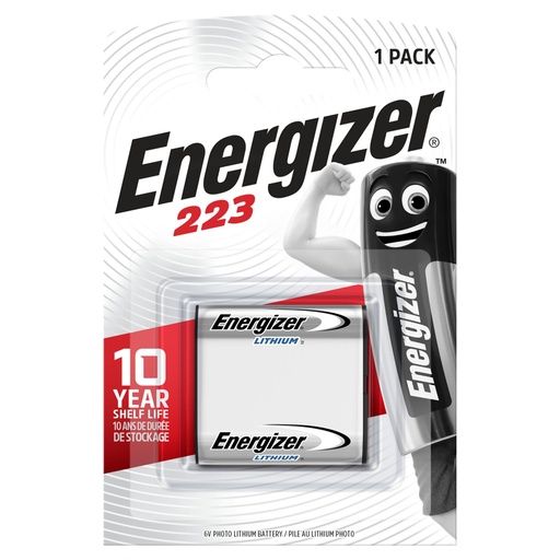 [E223] Energizer EL223 Lithium 6V Blister 1
