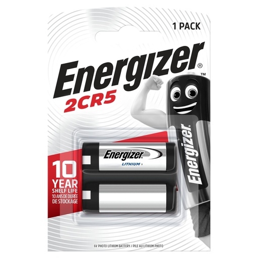[E2CR5] Energizer 2CR5 Lithium 6V Blister 1