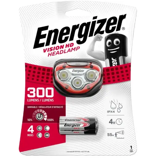 [EHEADPRO] Energizer 4 Led Vison HD Headlight  incl. 3AAA