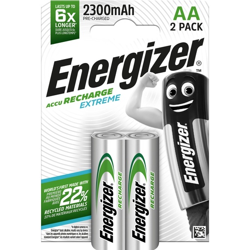 [EHR061] Energizer HR06 Extreme 2300mAh R2U Blister 2