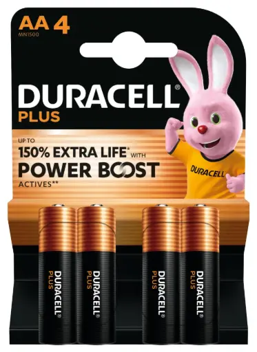 [DMLB15004] Duracell ML Plus Boost MN1500 AA LR06 1,5V Blister 4