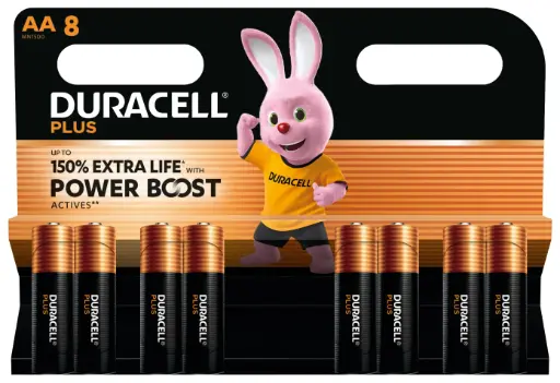 [DMLB15008] Duracell ML Plus Boost MN1500 AA LR06 1,5V Blister 8