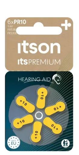 [ITPR106] Itson PR10 (230) Blister 6 Zinc Air