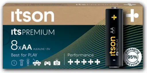[ITPLR06B8] Itson Premium Alkaline LR06 Box 8