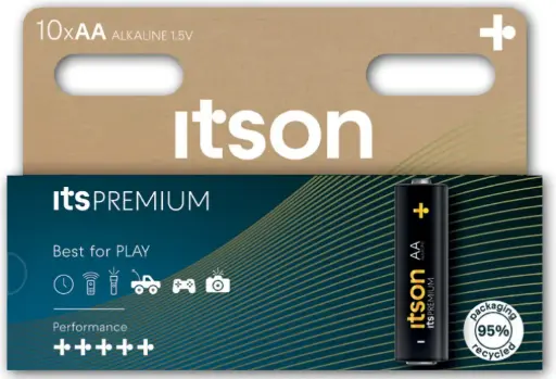 [ITPLR0610] Itson Premium Alkaline LR06 Blister 10