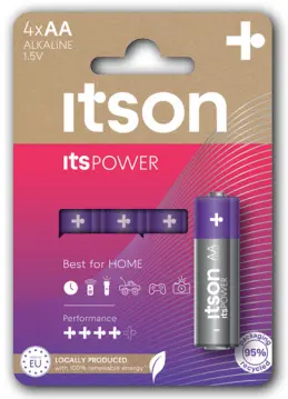 [ITLR06] Itson Power Alkaline LR06 Blister 4