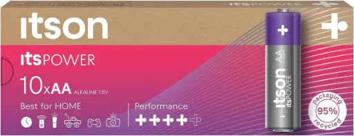 [ITLR06B10] Itson Power Alkaline LR06 Box 10