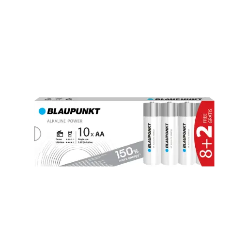[BLALR06B82] Blaupunkt Power Alkaline LR06 Box 8+2