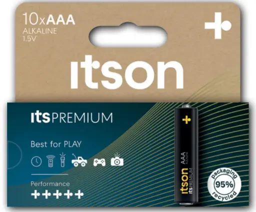 [ITPLR0310] Itson Premium Alkaline LR03 Blister 10