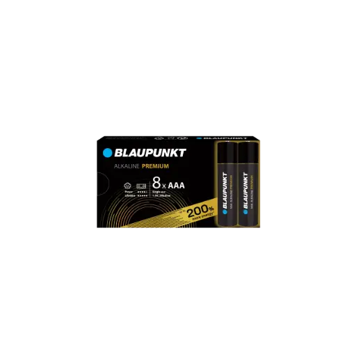 [BLAPLR038] Blaupunkt Premium Alkaline LR03 Blister 8