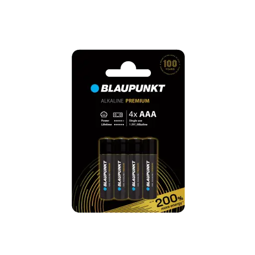 [BLAPLR034] Blaupunkt Premium Alkaline LR03 Blister 4