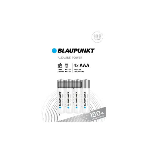 [BLALR034] Blaupunkt Power Alkaline LR03 Blister 4