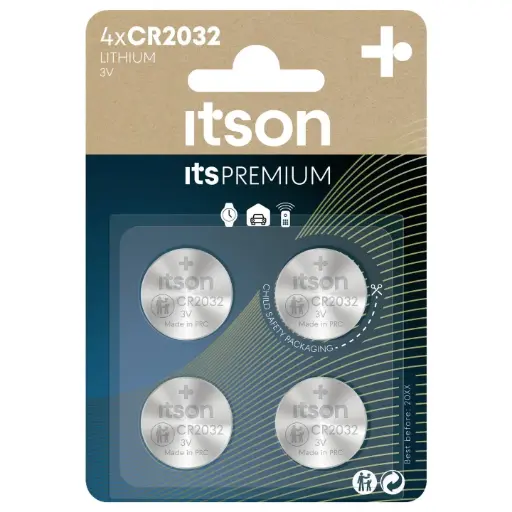 [IT20324] Itson CR2032 Blister 4 Coin Lithium