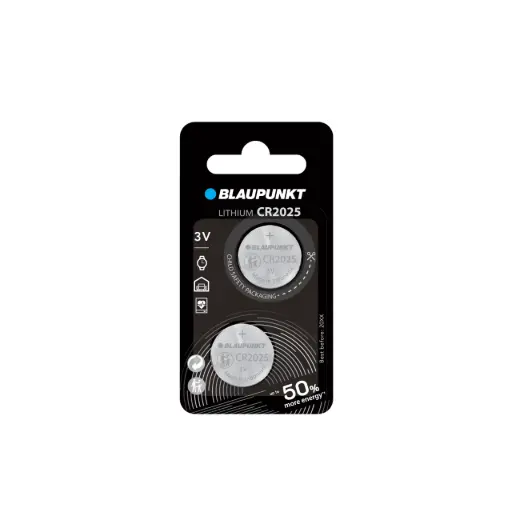 [BLA20252] Blaupunkt CR2025 Blister 2 Coin Lithium