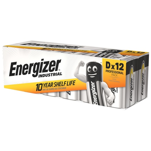 [ELR20IND] Energizer LR20 Industrial 12 pack