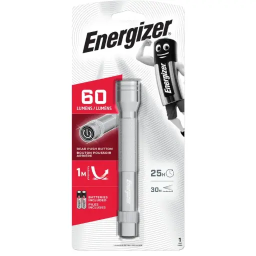 [EMETLED2AA] Energizer Metal LED 2AA incl.