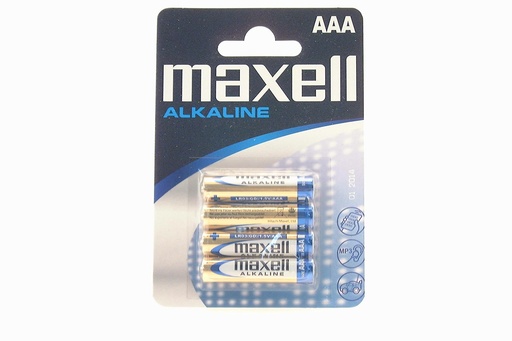 [MLR03] Maxell LR03 BLIST.- AAA-MICRO -BLx4