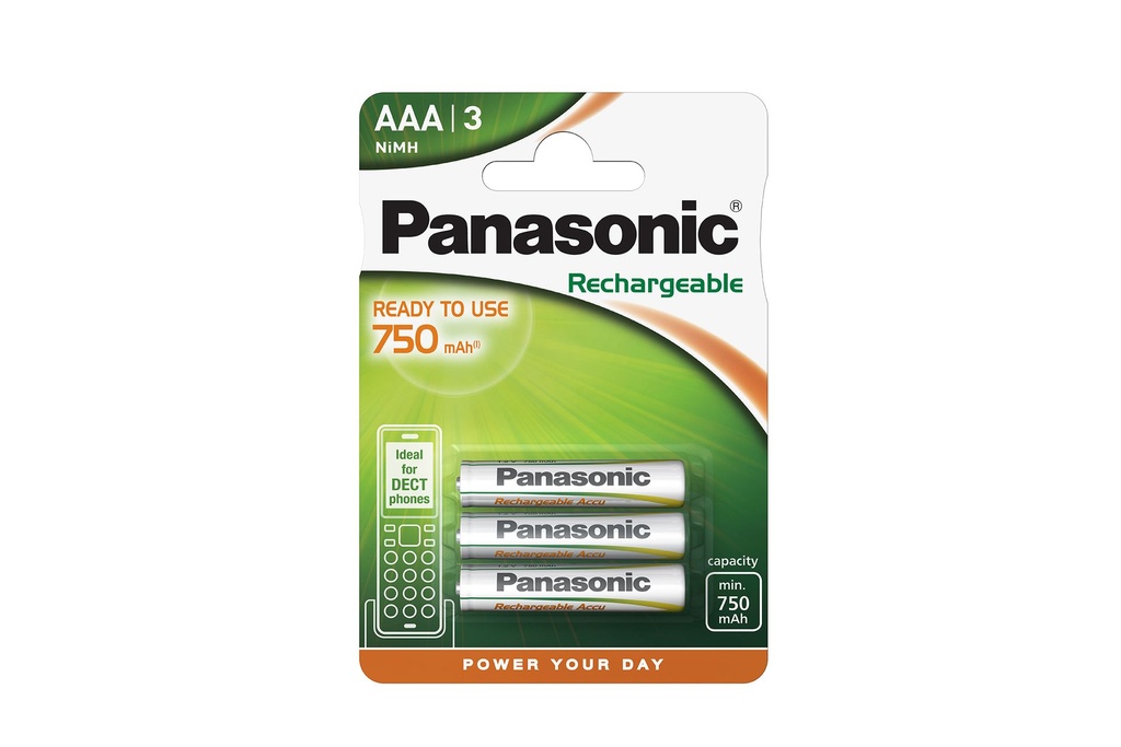 Panasonic HR03 Nimh 750mAh DECT BP3