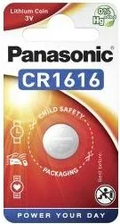 Panasonic CR1616 Lithium 3V Blister 1