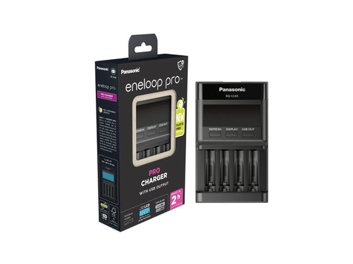 [PANBQCC65E] Panasonic Eneloop Charger BQ-CC65E