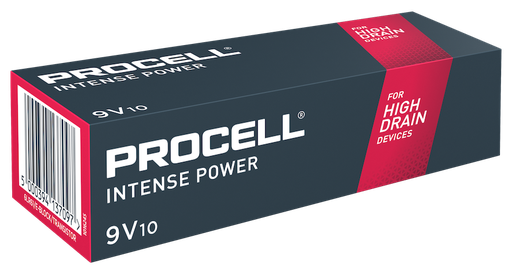 [PC1604INT] Procell Intense Alkaline 6LR61 9V - pack 10