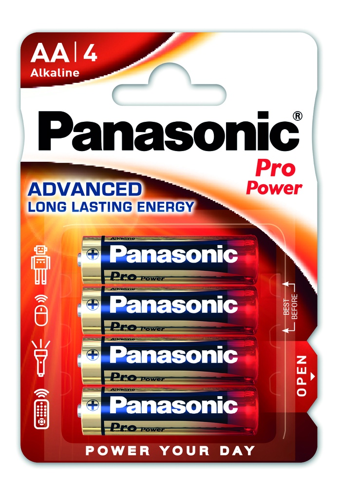 Panasonic LR06 Pro Power Alkaline 1,5V Blister 4