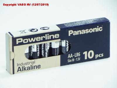 [PLR06P10] Panasonic LR-6AD/10BB Powerline- AA-  IPx10