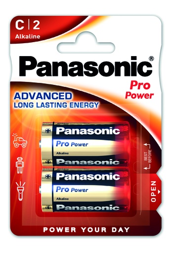 [PLR14] Panasonic LR14 Pro Power 1,5v Blister 2