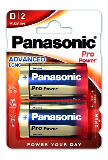 [PLR20] Panasonic LR20 Pro Power 1,5V Blister 2