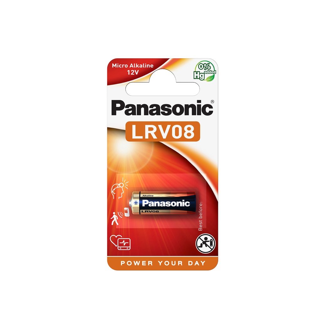 Panasonic LRV08 Alkaline 12V Blister 1