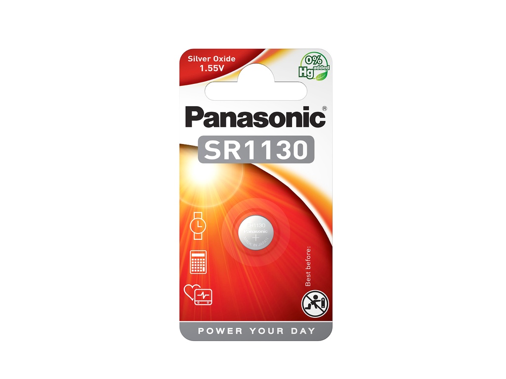 Panasonic SR1130 - 390 - Si-Ox 1,5V Blister 1