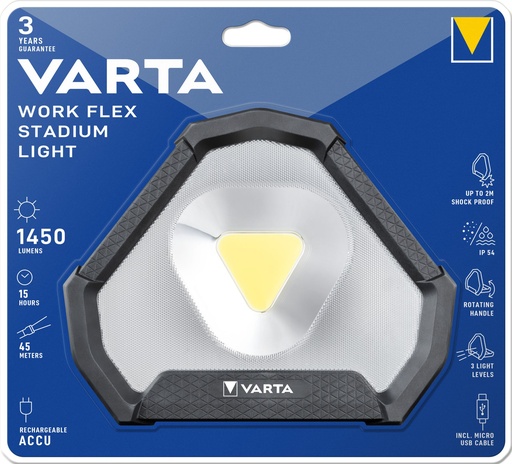 [V18647] Varta 18647 Work Flex Stadium Light ( Li-Ion )