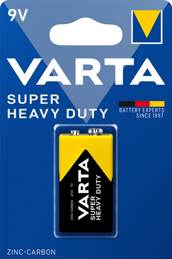 [V2022] Varta Superlife / Super Heavy Duty 9V Blister 1