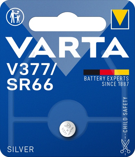 [V3771] Varta V377 SR626SW Blister 1