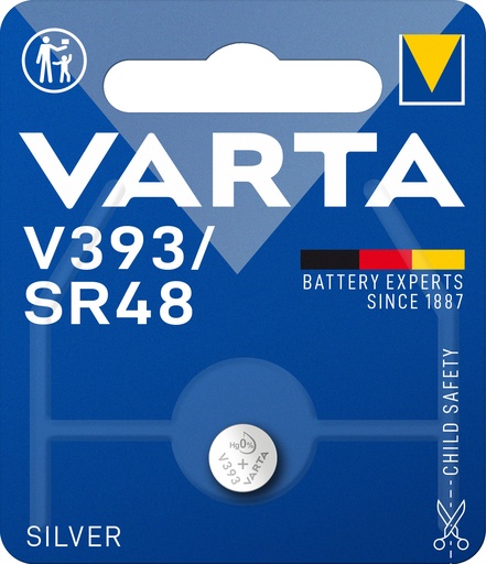[V3931] Varta V393 SR754W Blister 1