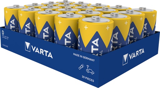 [V4020] Varta 4020 LR20 Mono Industrial - 20 pack