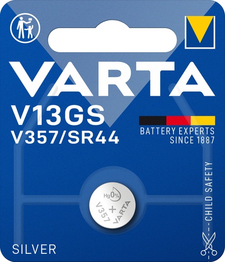 [V4176] Varta 4176 V13GS 357 Si-Ox blister 1