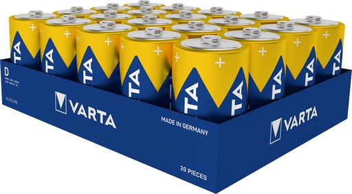 [V49201] Varta 4920 LR20 Alkaline Longlife Power 20 Pack