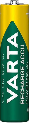 [V567031] Varta 56703 R03 Nimh 800mAh Tray