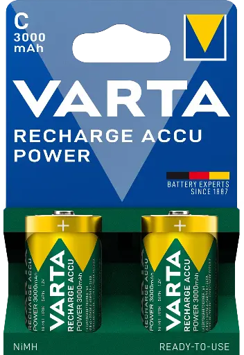 [V56714] Varta 56714 HR14 C Nimh 3000mAh Blister 2