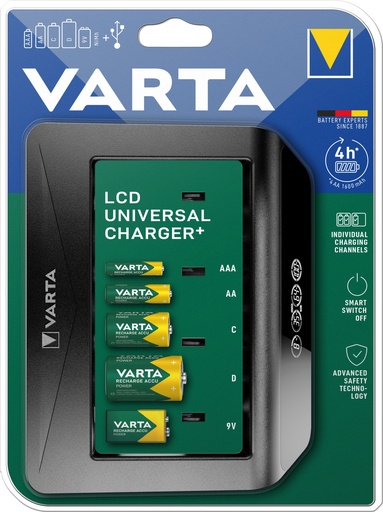 [V57688] Varta LCD Universal Charger+
