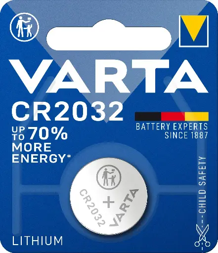 [V6032] Varta 6032 CR2032 Lithium 3V Blister 1