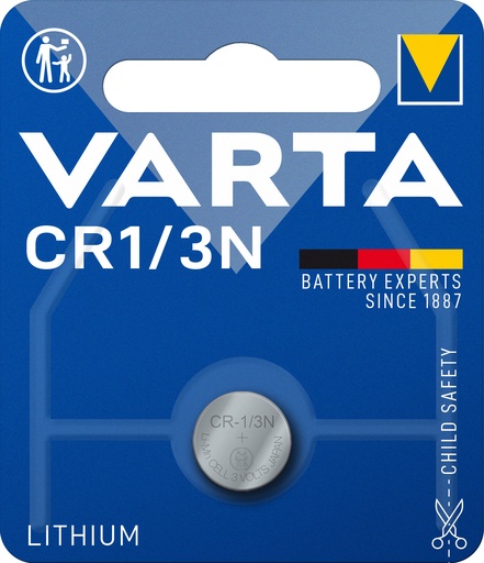 [V6131] Varta 6131 CR1/3N Lithium 3V Blister 1