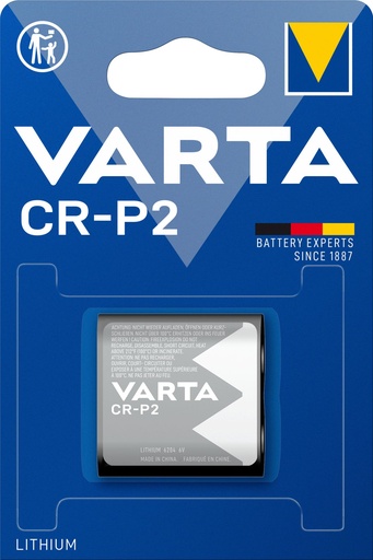 [V6204] Varta 6204 CRP2P Lithium 6V Blister 1