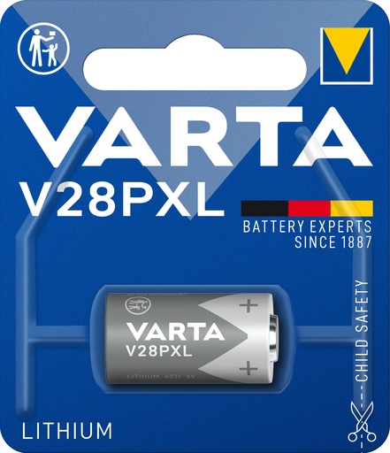 [V6231] Varta 6231 PX28 Lithium 6V Blister 1