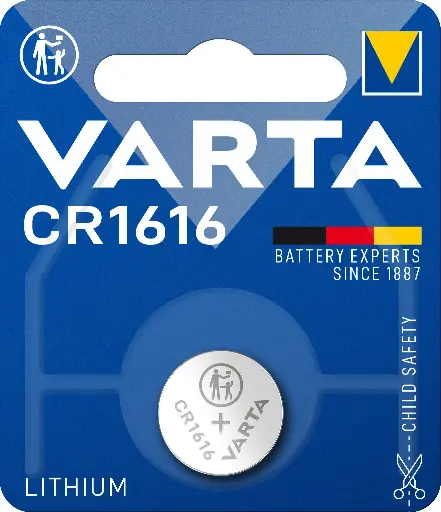[V6616] Varta 6616 CR1616 Lithium 3V Blister 1
