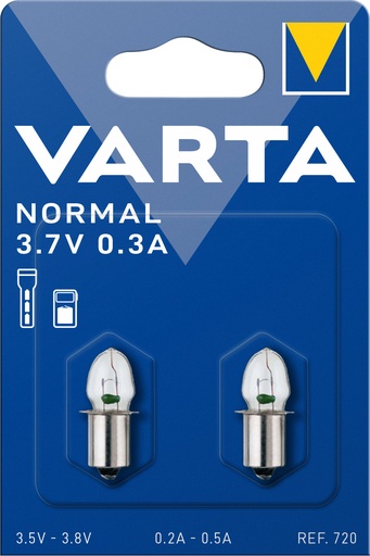 [V720] Varta 720 Lampje 3.7V 0.3A