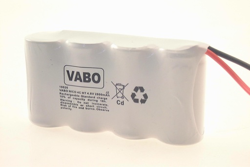 [10026] Vabo Nicd 4C HT ZAZ 4.8V 100x25x50