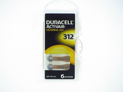 [10335] Activair - Duracell 312 Easytab - BLx6